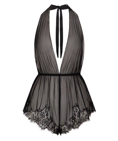 Playsuit Mya, Zwart