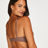 Soutien-gorge à armatures préformé Plunge, Brun