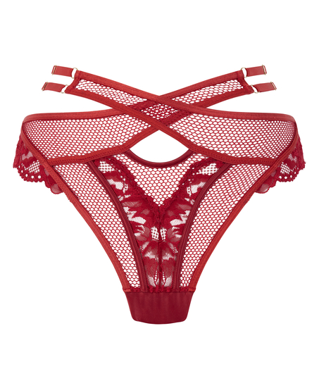 Hoge string Pleasure, Rood