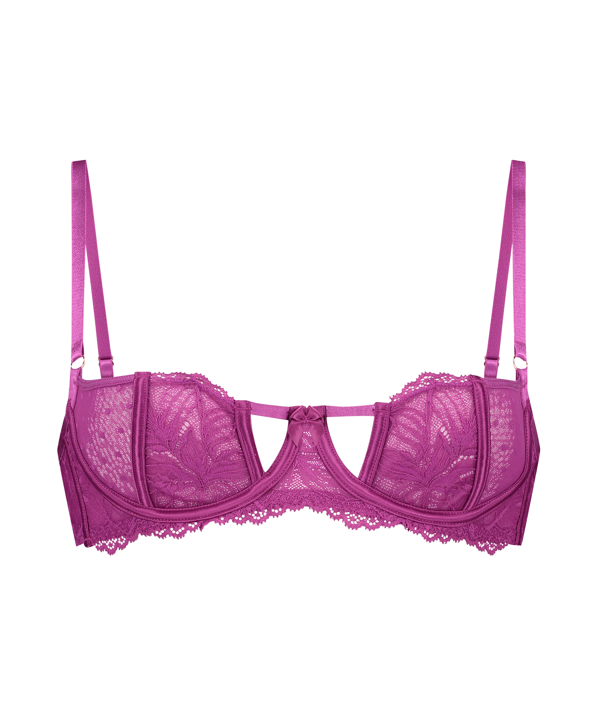 Soutien-gorge à armatures non préformé Lulu, Pourpre, main