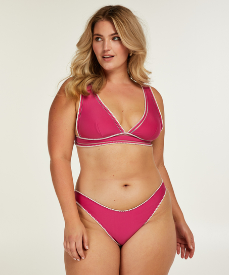 Hoog uitgesneden bikinibroekje Maya, Roze