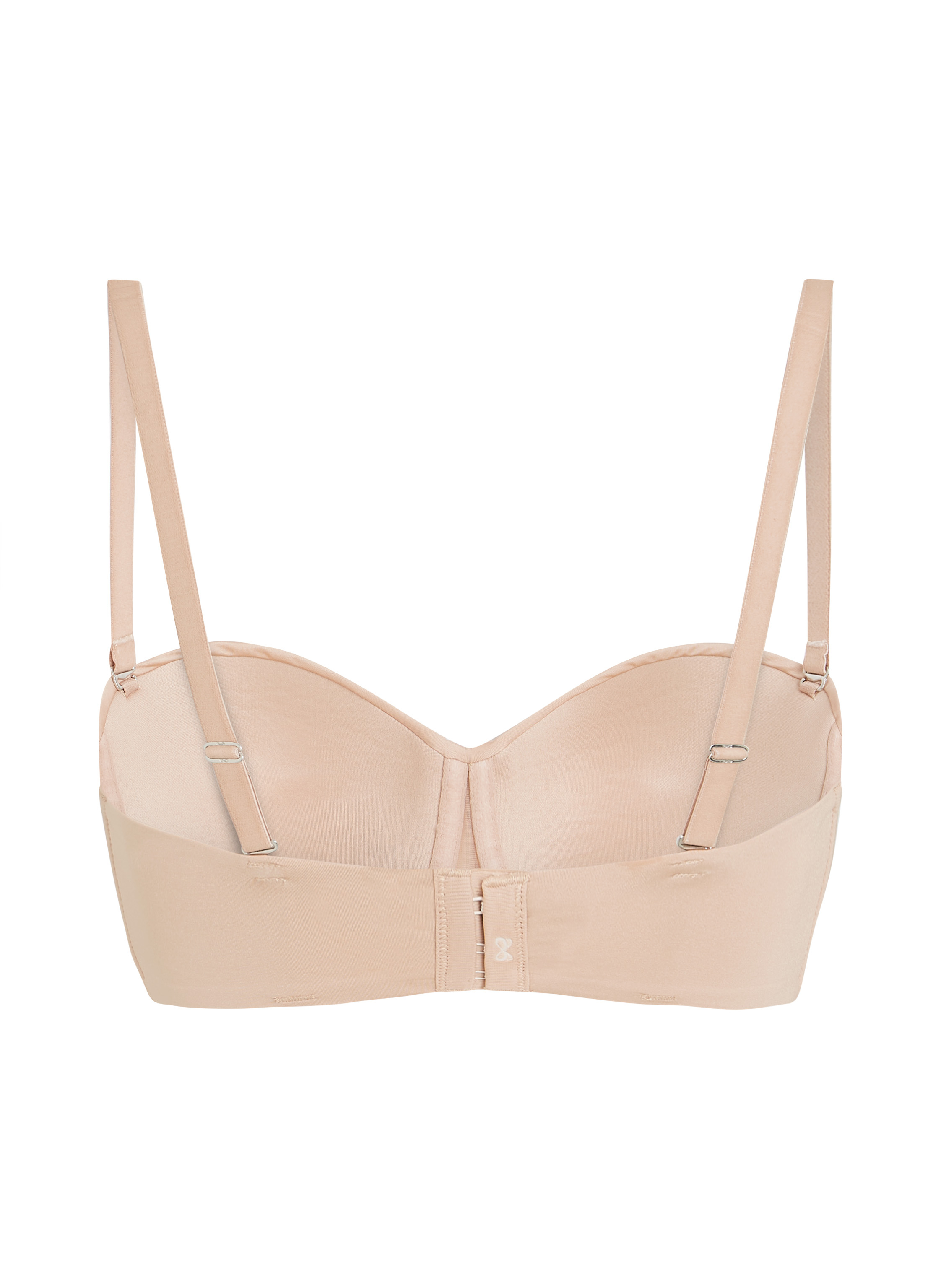 Voorgevormde strapless beugel-bh Smooth, Beige, main