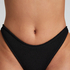 Slip de Bikini &Eacute;chancr&eacute;s Crinkle, Noir