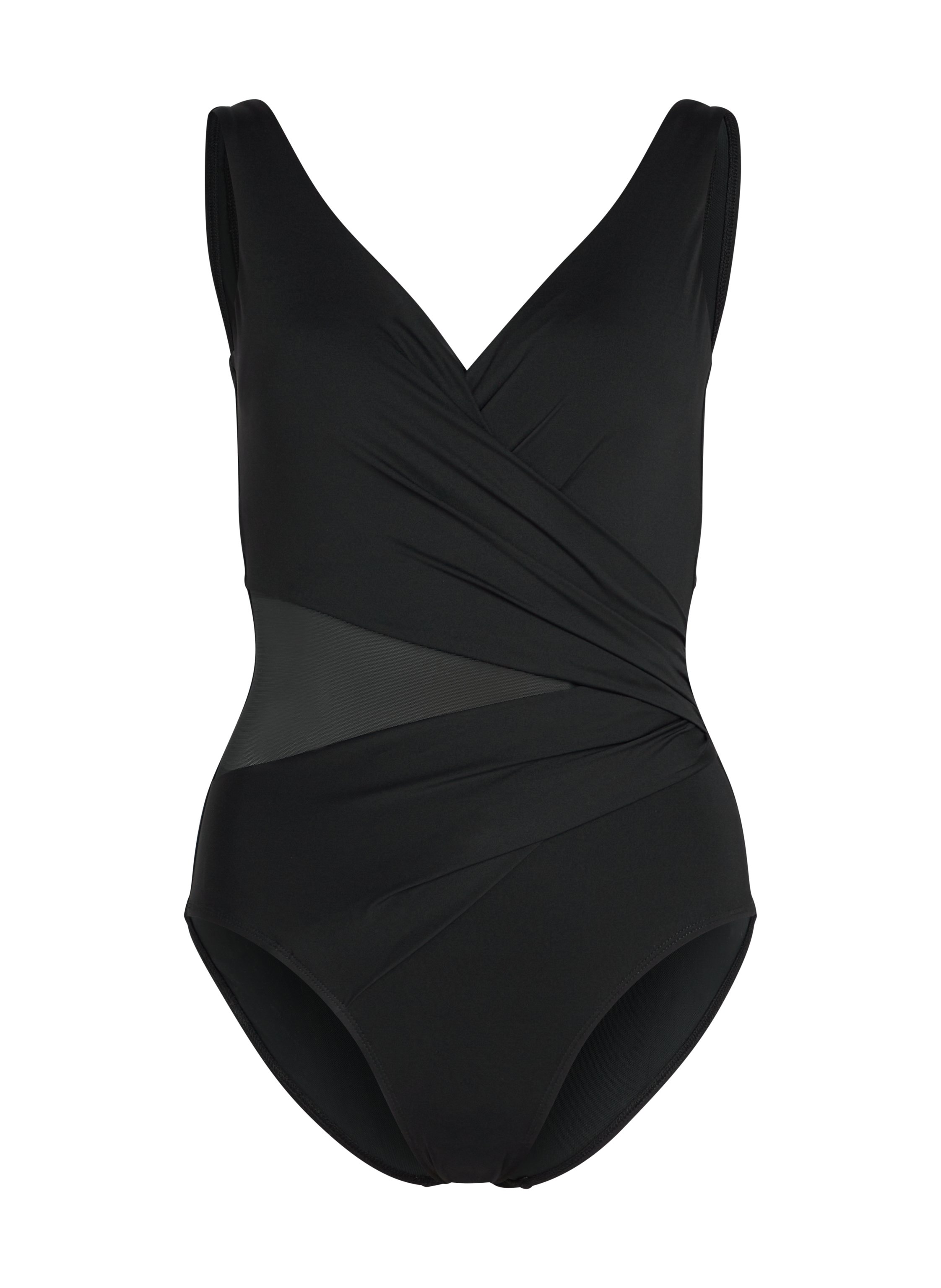 Maillot de bain Shaping Shell Mesh, Noir, main