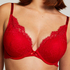 Soutien-gorge maximiseur à armatures préformé Arabella, Rouge