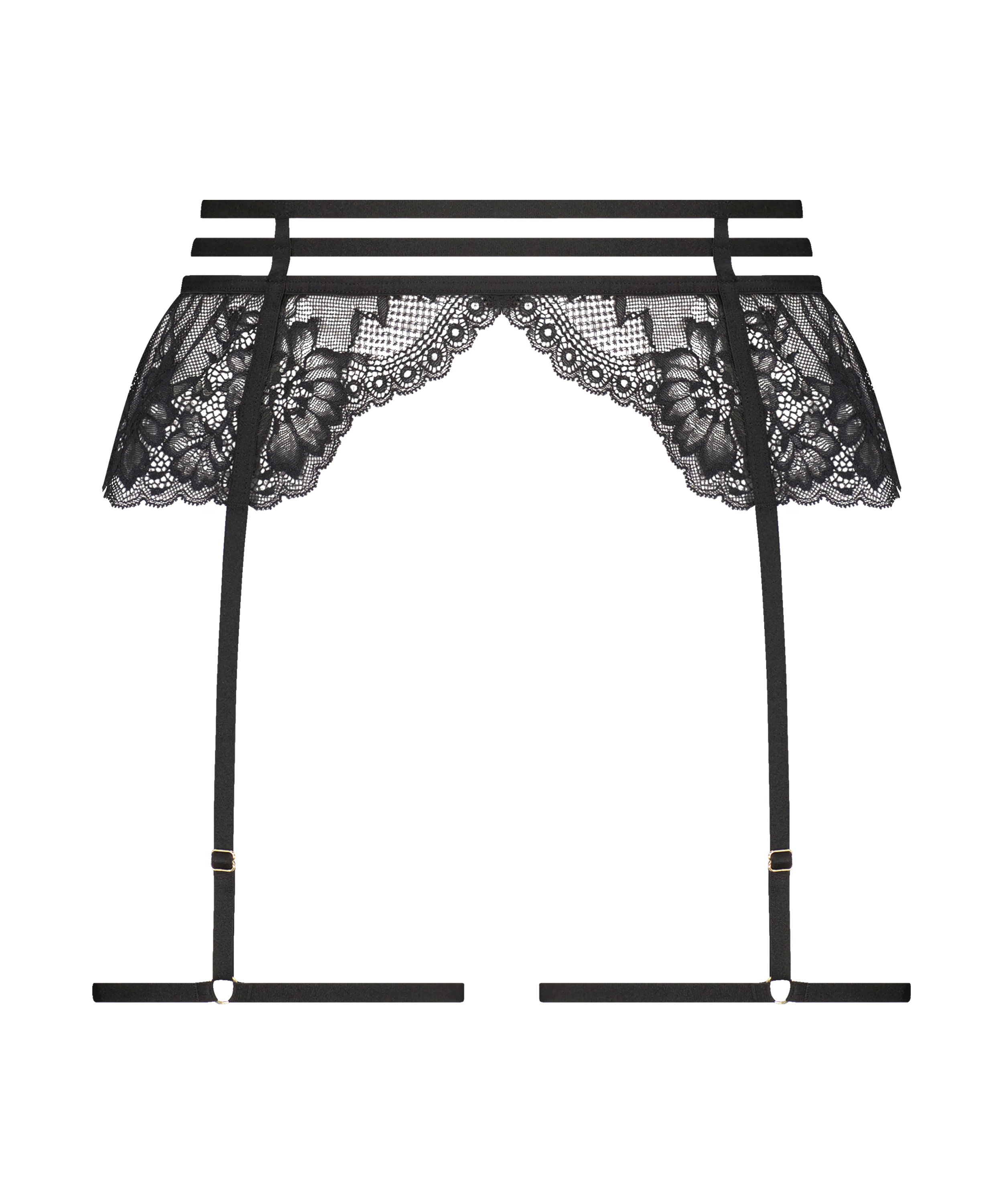 Jarretel Roxanne, Zwart, main