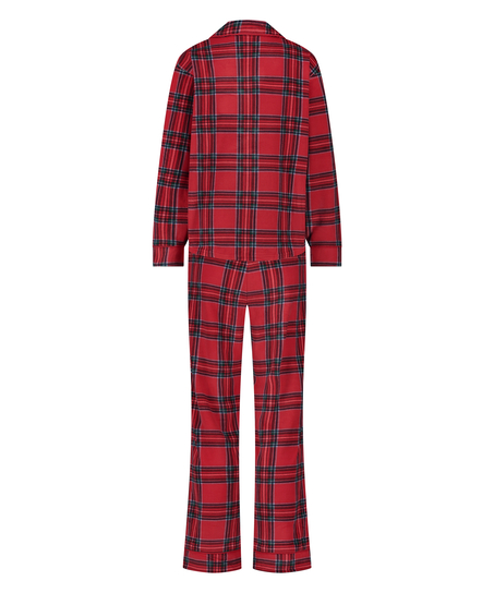 Pyjamaset Fleece, Rood