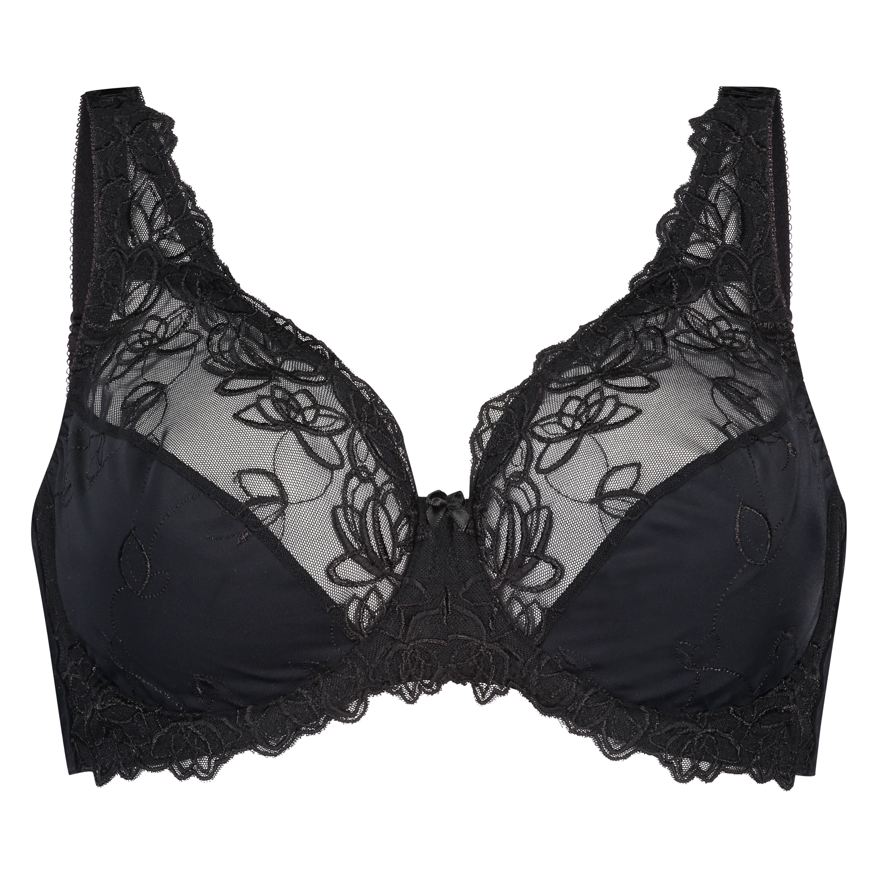 Soutien-gorge &agrave; armatures non-pr&eacute;form&eacute; Diva, Noir