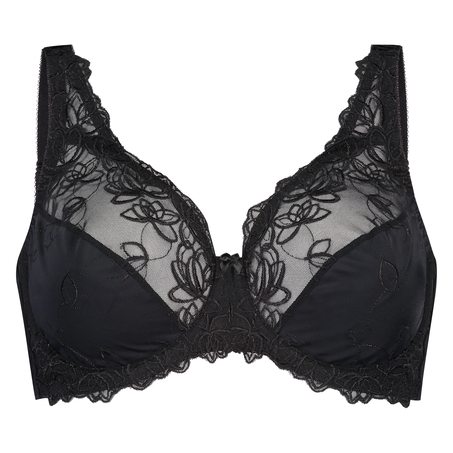 Soutien-gorge &agrave; armatures non-pr&eacute;form&eacute; Diva, Noir
