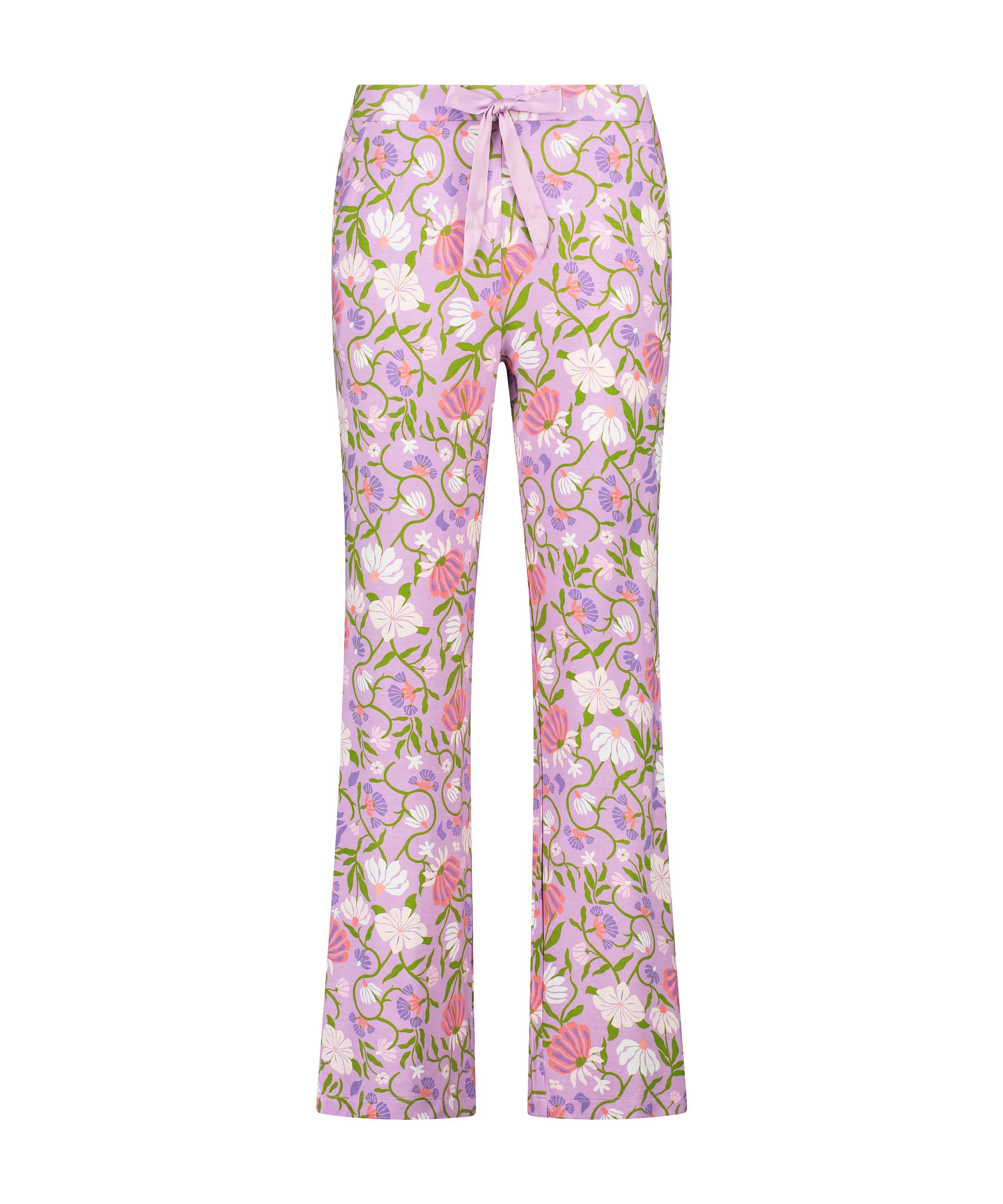 Pantalon de pyjama Jersey, Pourpre, main