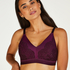 Soutien-gorge prothétique sans armature Erica, Pourpre