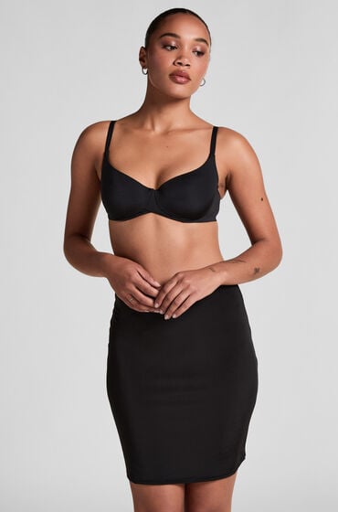 Hunkemöller Gladmakende onderrok Zwart