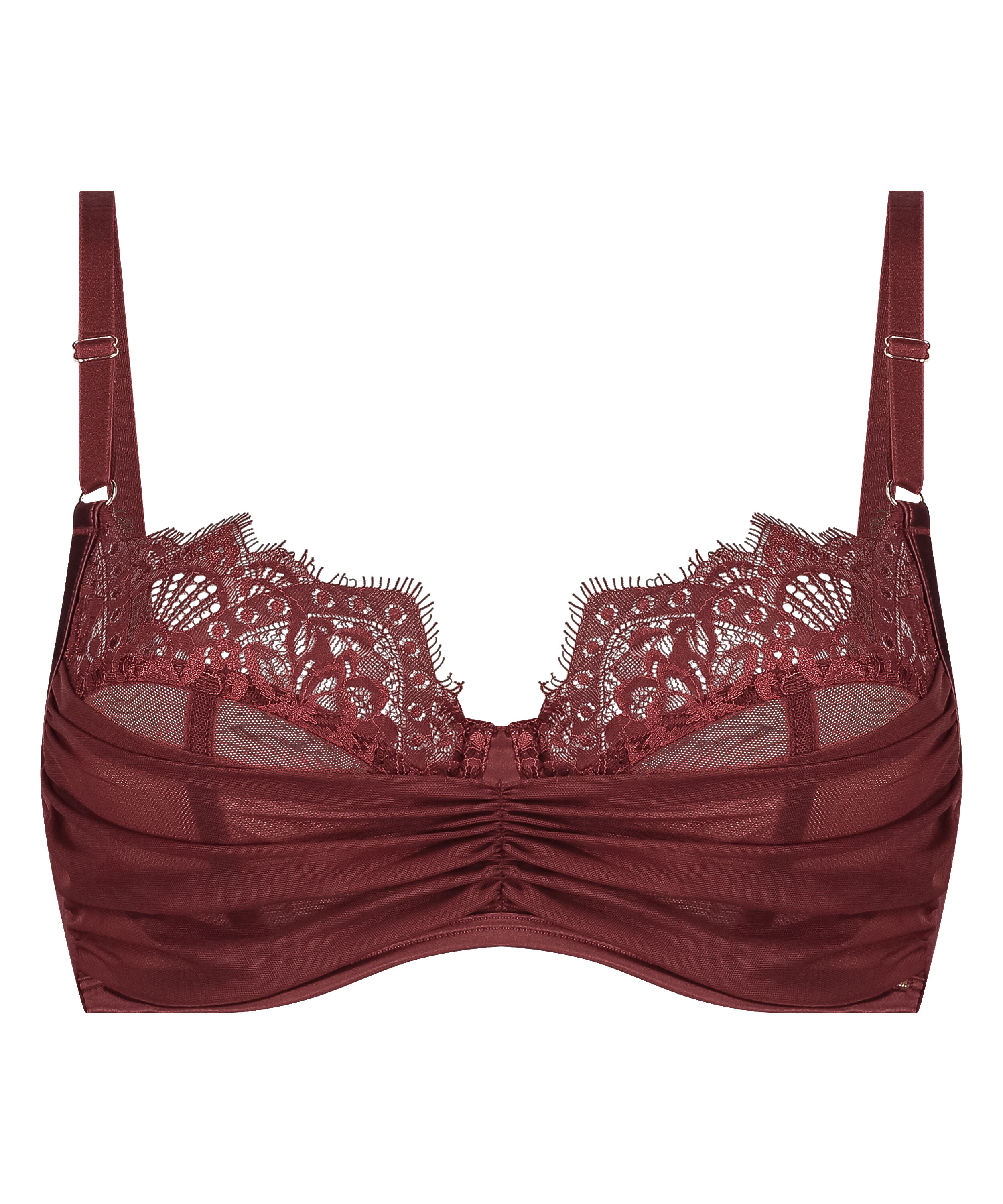 Soutien-gorge &agrave; armatures non-pr&eacute;form&eacute; Zoe, Rouge
