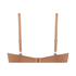 Voorgevormde push-up beugel bh Smooth, Bruin