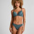 Soutien-gorge à armatures préformé push-up Marine, Bleu