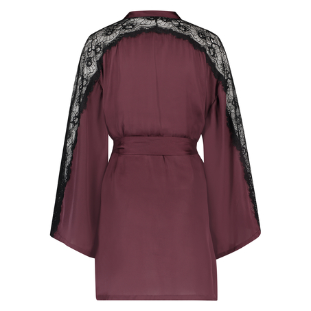 Kimono Satin Nadia, Rood