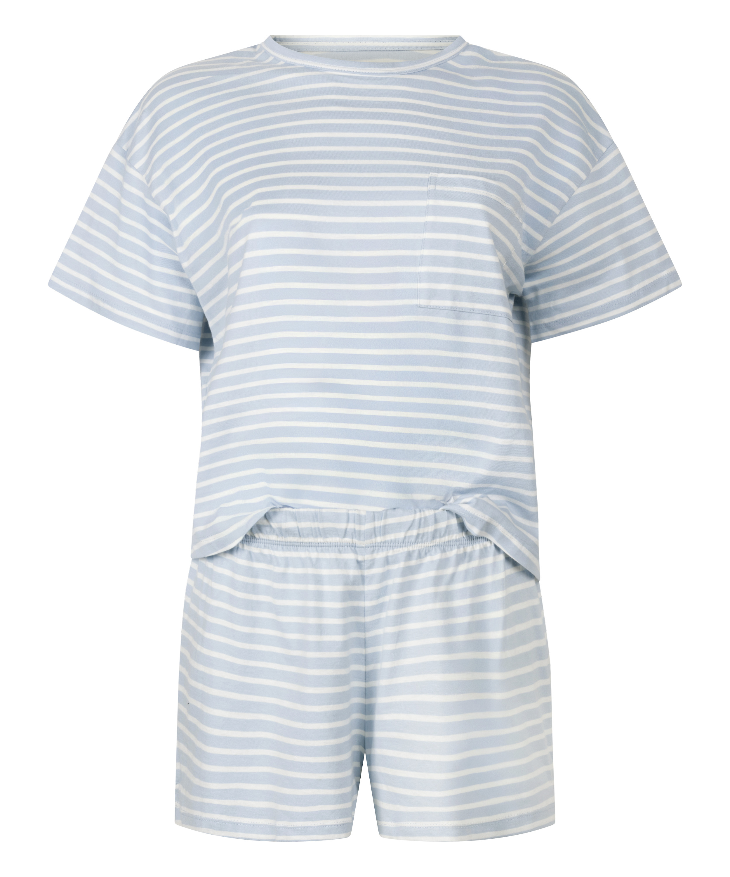 Pyjama set, Bleu, main