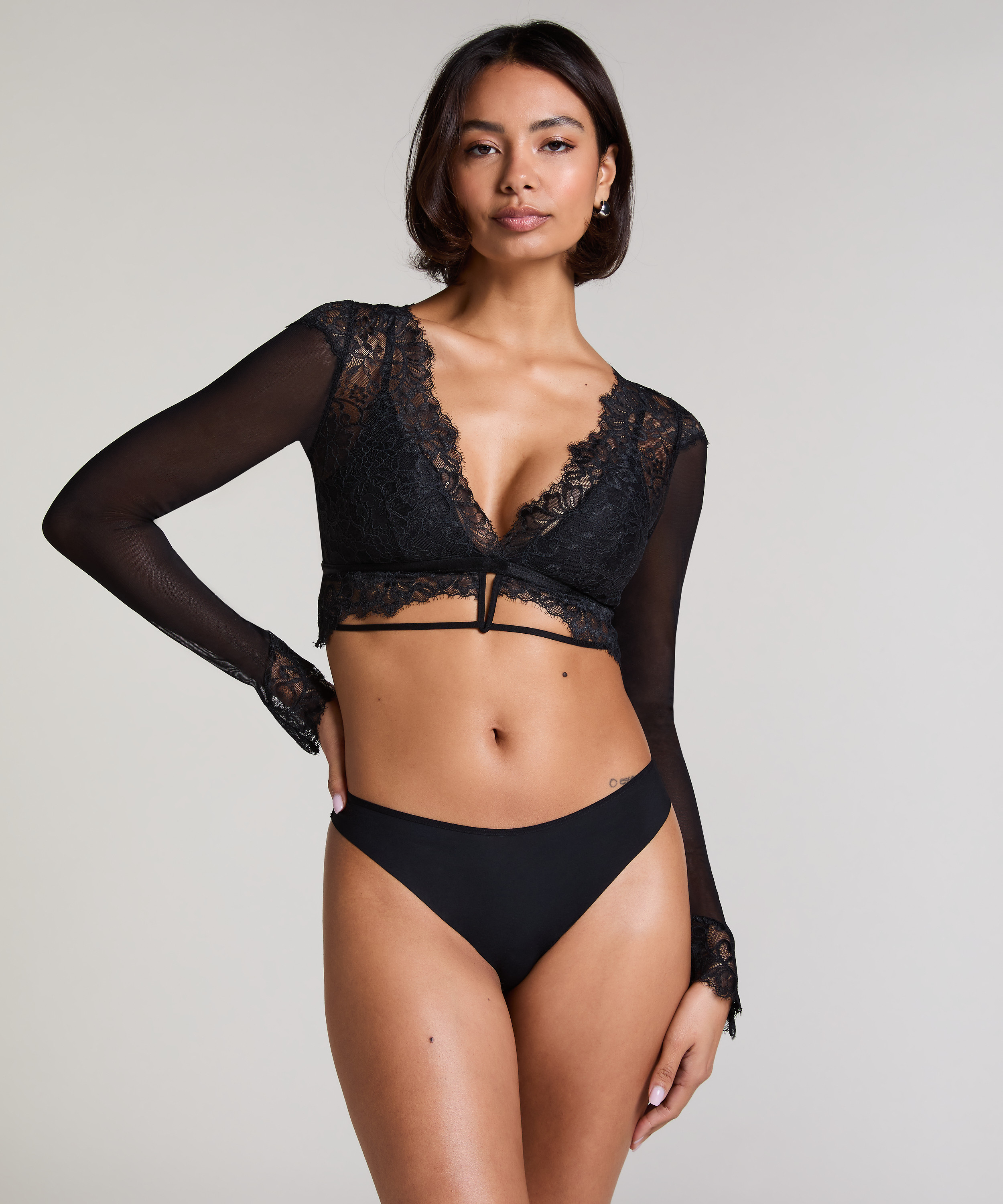 Bralette Ella, Zwart, main