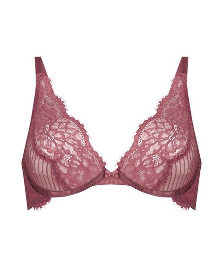 Soutien-gorge &agrave; armatures non pr&eacute;form&eacute; Bliss, Pourpre