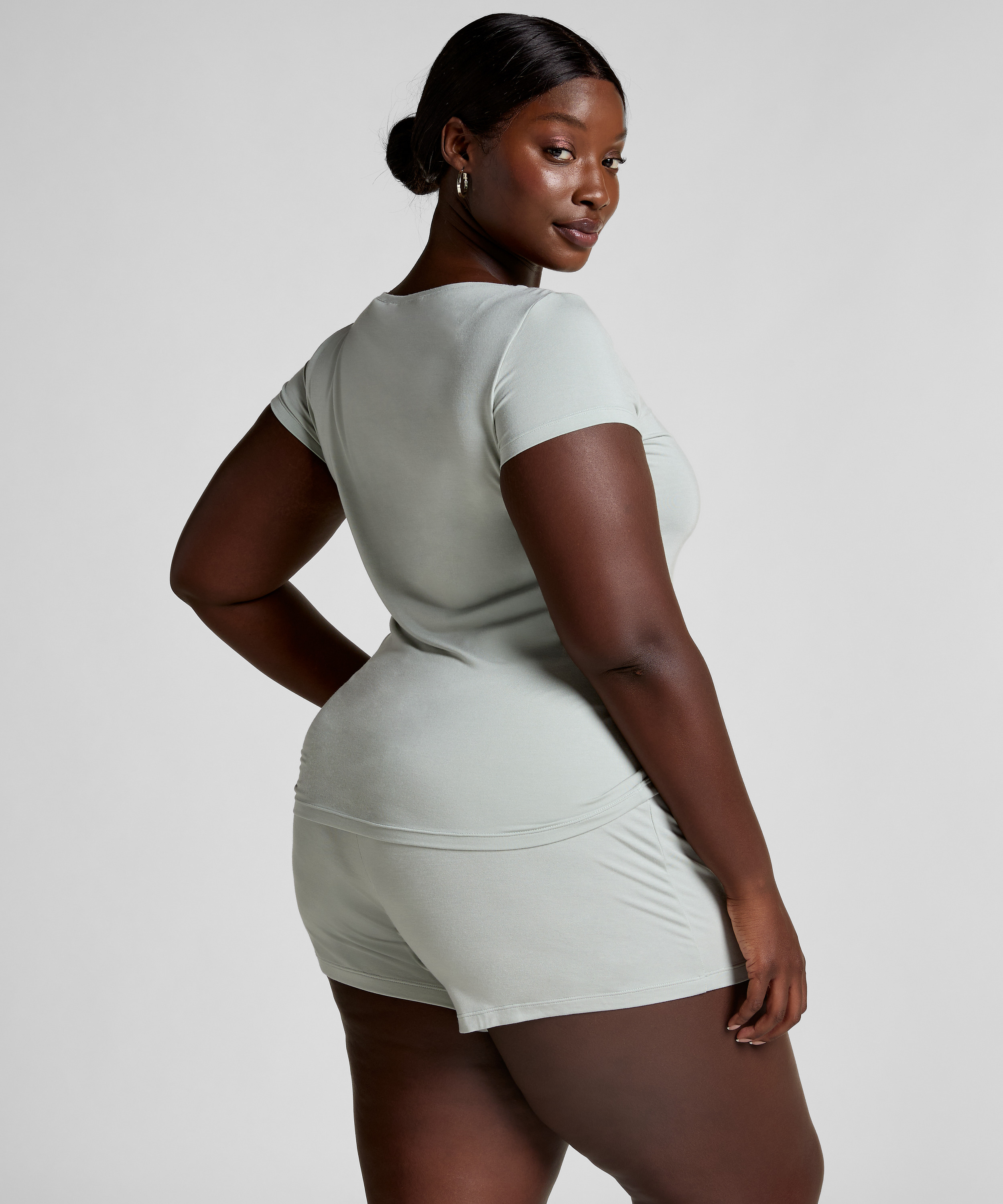 Jersey pyjamaset, Grijs, main