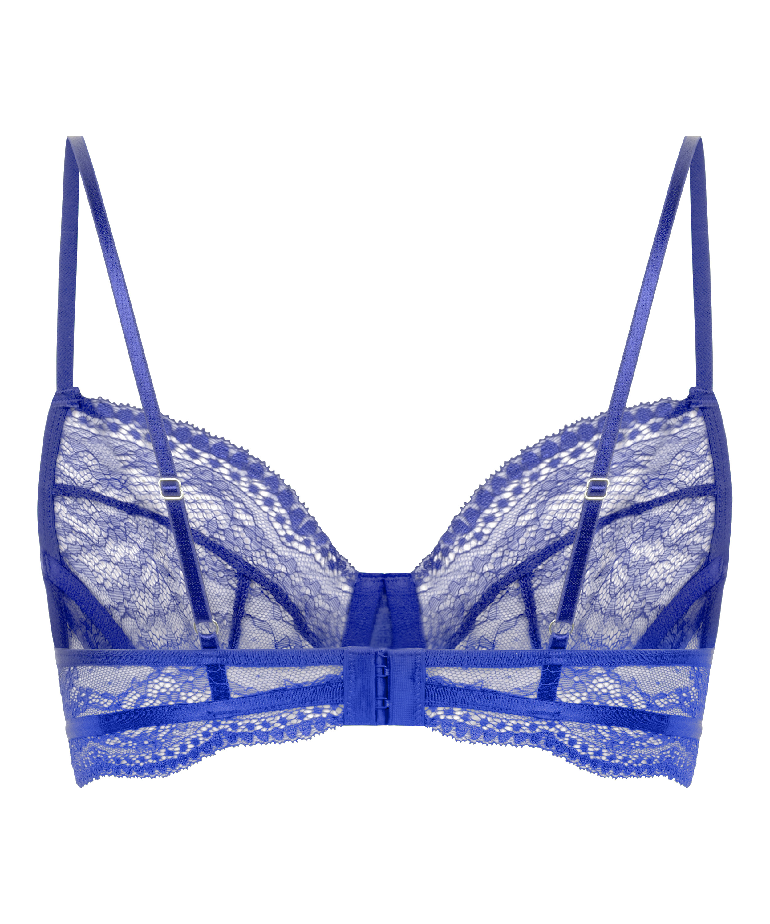 Soutien-gorge non-rembourr&eacute; &agrave; armatures Isabelle, Bleu, main