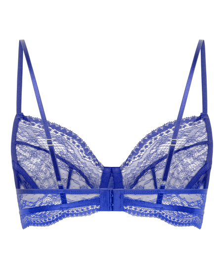 Soutien-gorge non-rembourr&eacute; &agrave; armatures Isabelle, Bleu