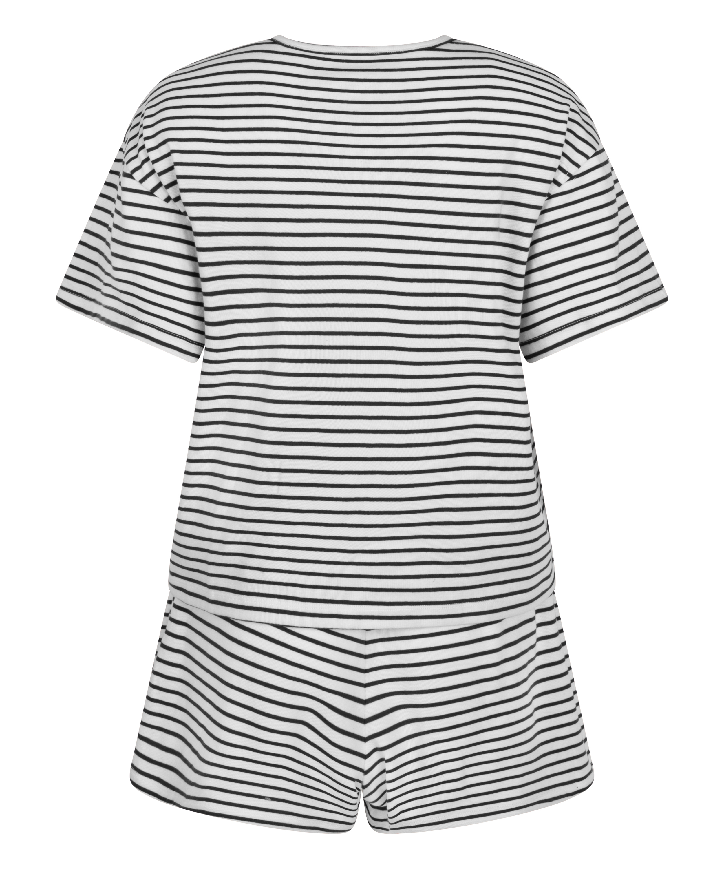 Pyjama-Set Jersey, Bleu, main