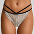 String jambe haute Agnes, Blanc