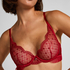 Soutien-gorge &agrave; armatures non-pr&eacute;form&eacute; Cordelie, Rouge