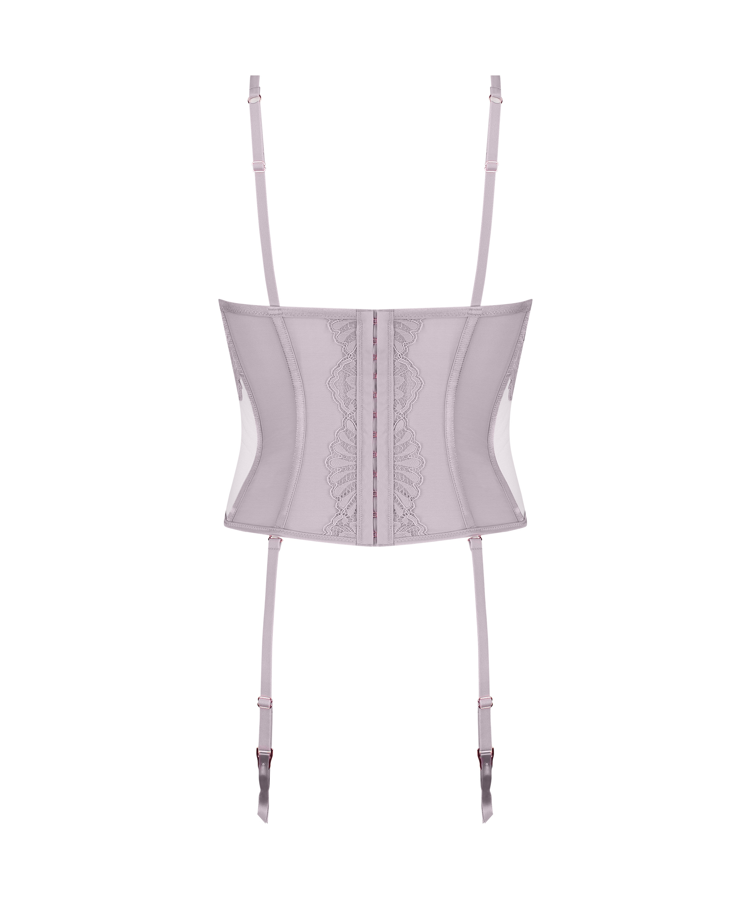 Bustier Almendra, Pourpre, main