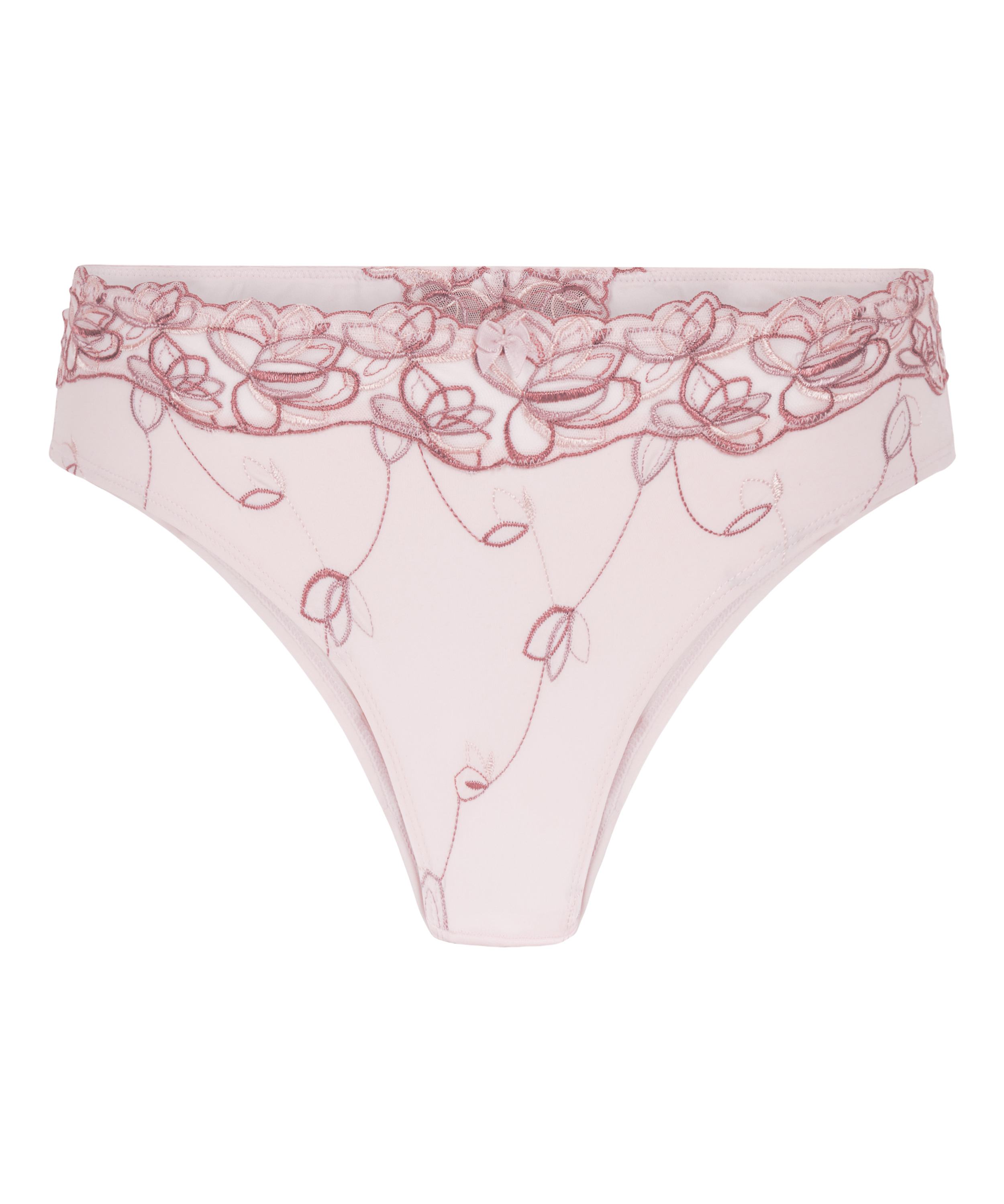 Slip brésilien Diva, Rose, main