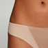 Satin fleece string, Beige