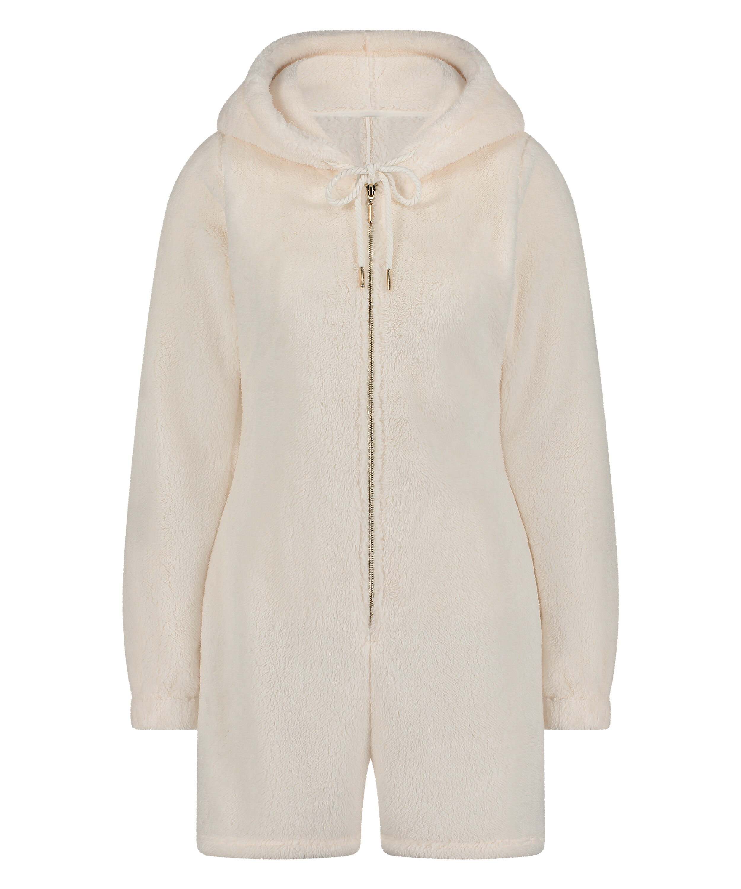 Onesie Fleece, Wit