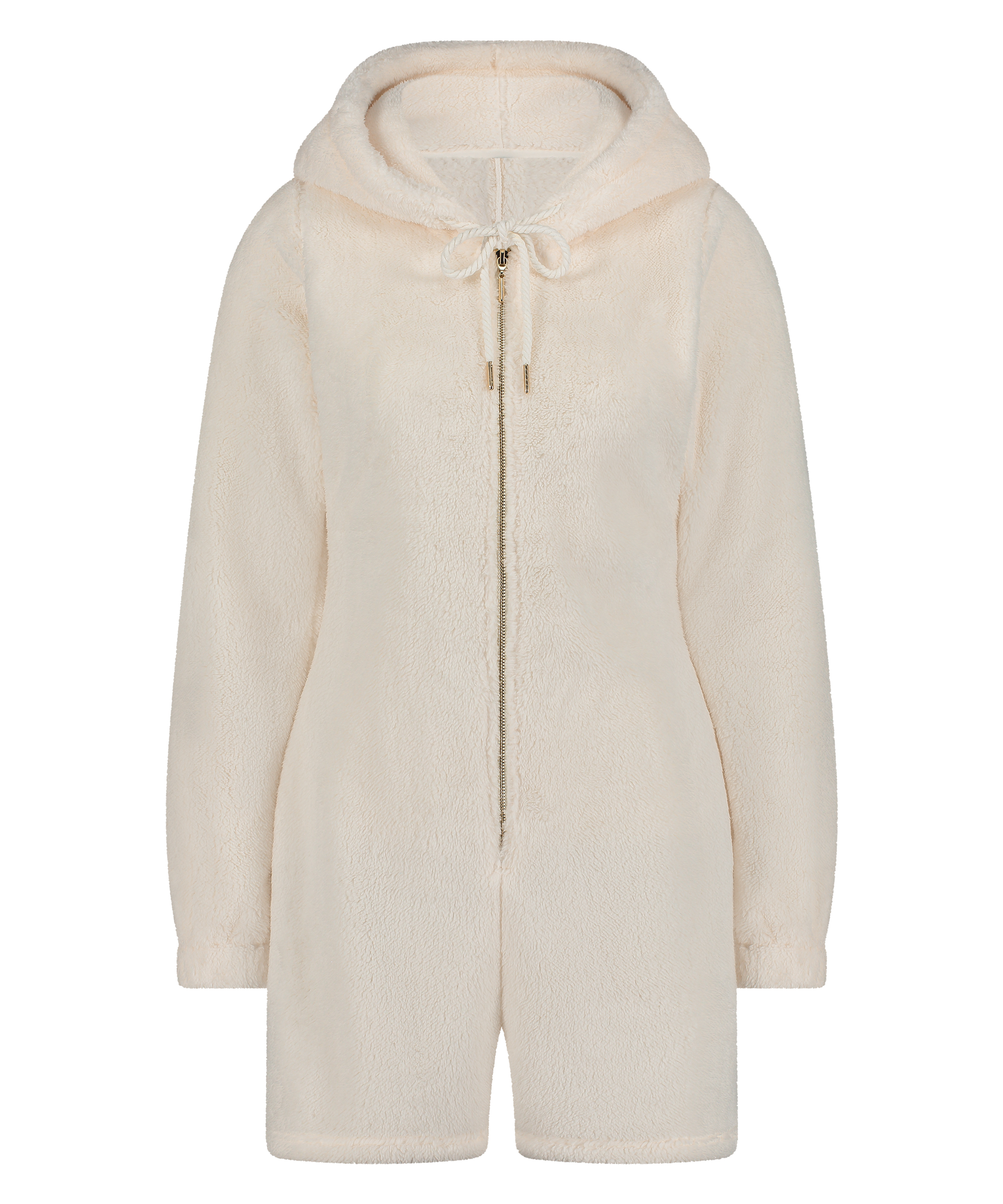 Onesie Fleece, Wit, main