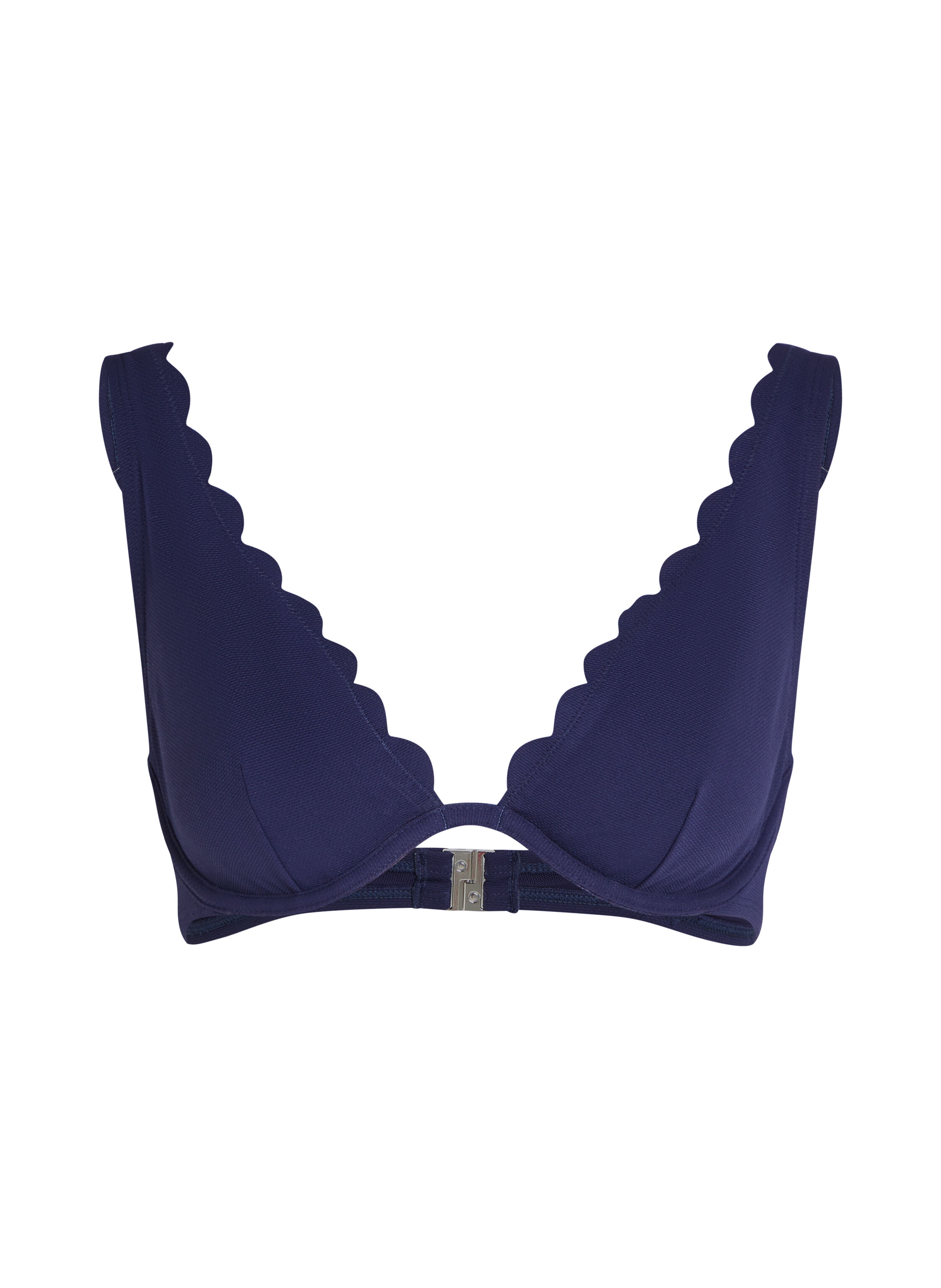 Niet-voorgevormde beugel bikinitop Scallop