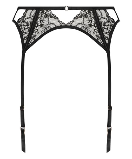 Jarretels Felicia, Zwart