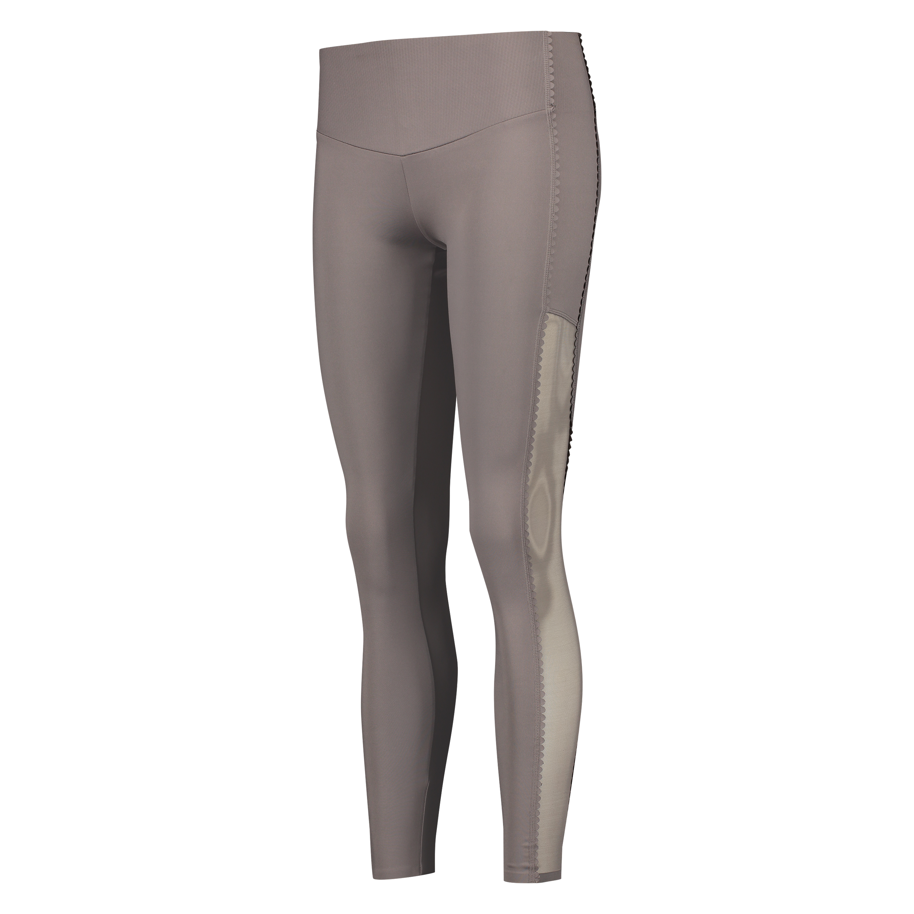 HKMX High waisted sport legging Scallop, Grijs, main