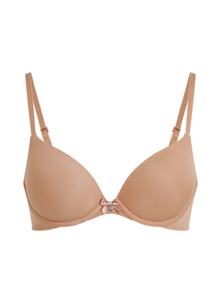 Soutien-gorge à armatures préformé Plunge, Brun