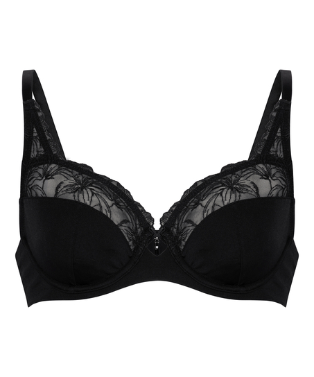 Soutien-gorge à armatures non-rembourré Lily, Noir