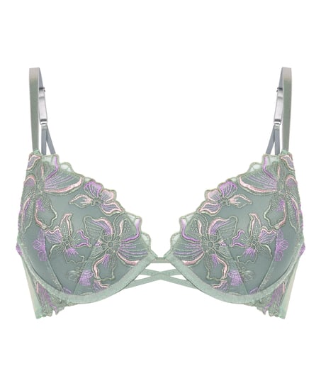 Soutien-gorge &agrave; armatures rembourr&eacute; Lauren, Vert