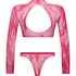 Private Lace Set, Roze