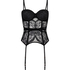 Bustier Raine Rebecca Mir, Noir