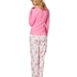 Pyama pants Dani Flower, Blanc