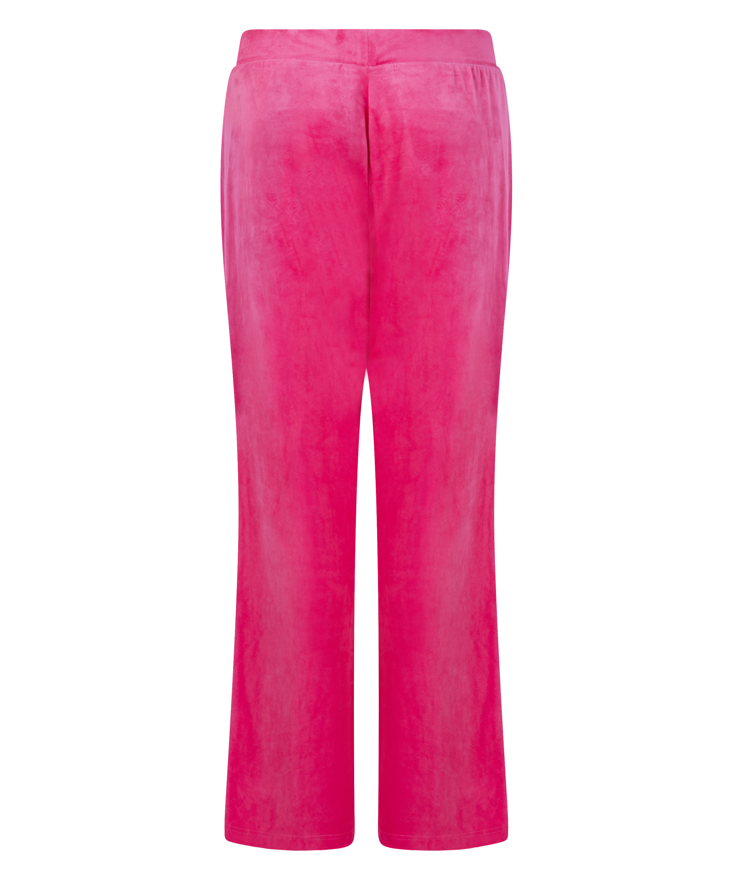 Velours pyjamabroek, Roze, main