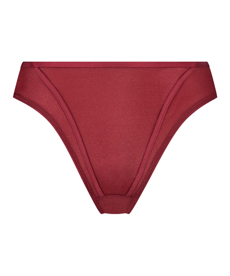 Slip br&eacute;silien Ivana, Rouge