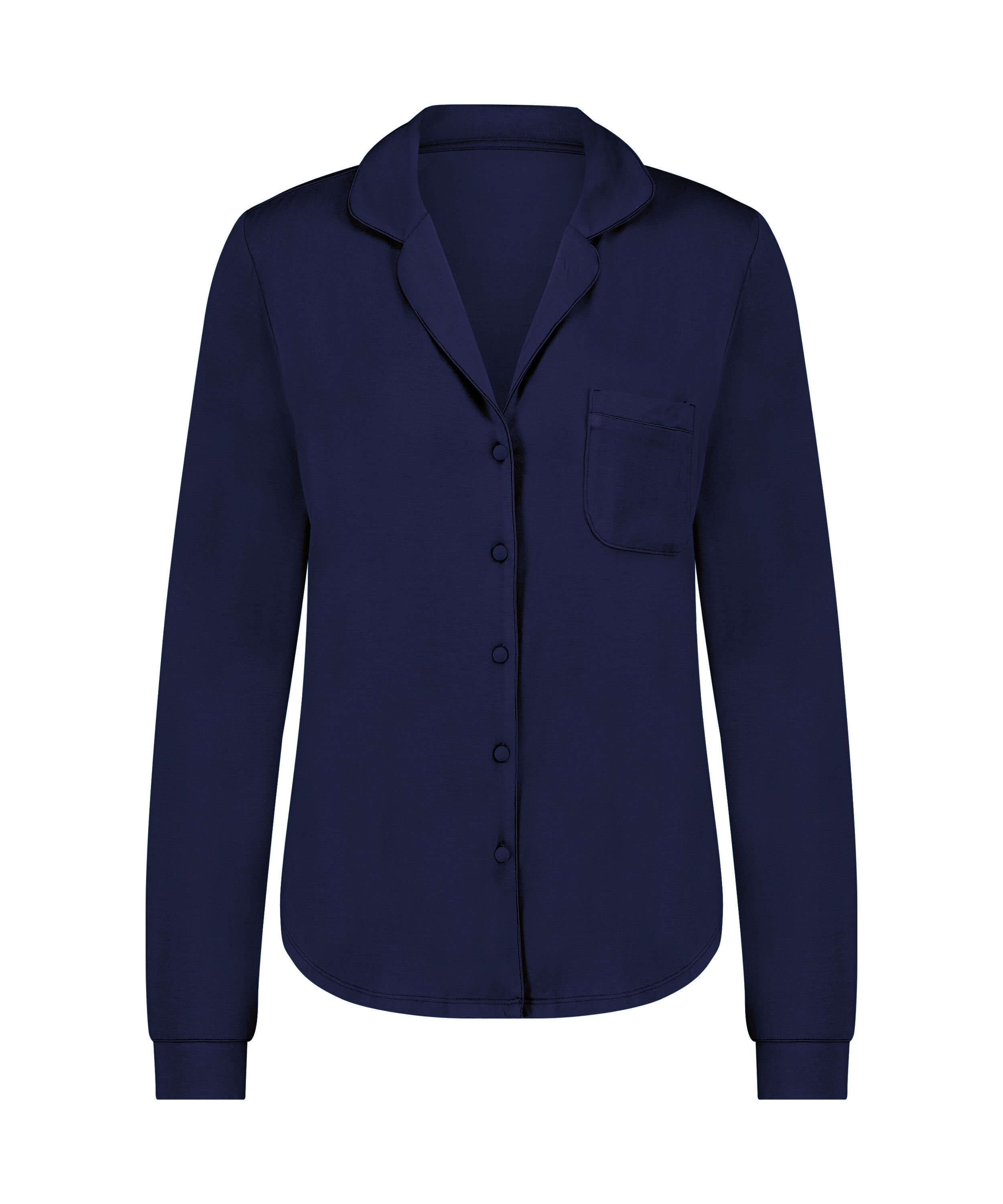 Veste &agrave; manches longues en jersey Essential, Bleu