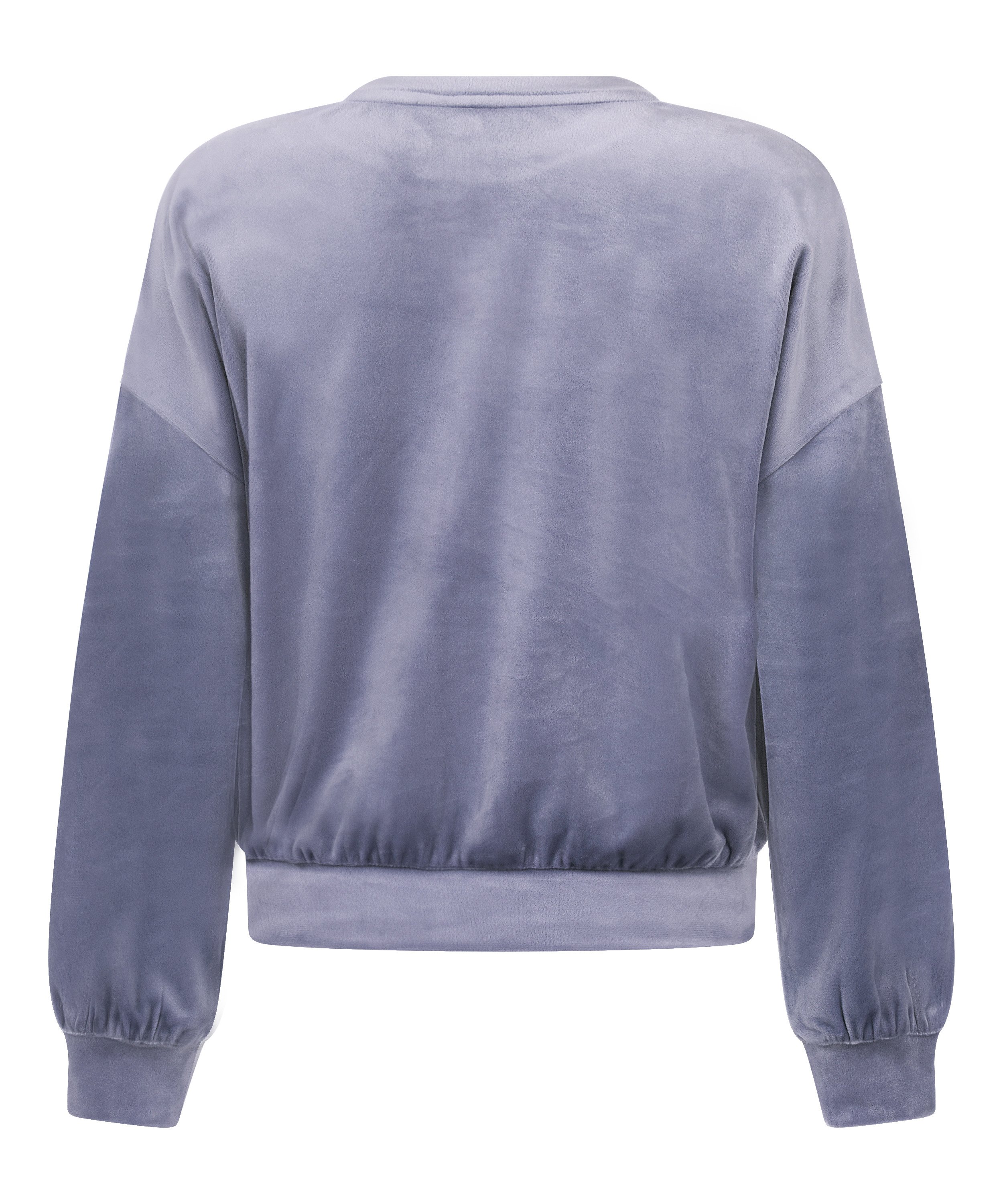 Velours Top, Blauw, main