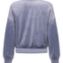 Velours Top, Blauw