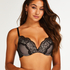 Soutien-gorge &agrave; armatures maximiseur pr&eacute;form&eacute; Bliss, Noir