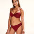 Fold over Bikinislip Sunset Dream, Rood